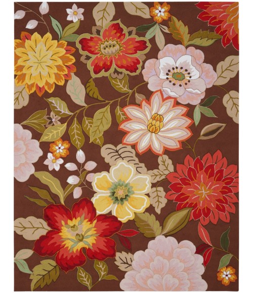 Nourison FANTASY Area Rug Nourison Fantasy Area Rug FA18-Chocolate