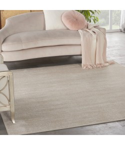 Nourison Essentials - Nre01 Ivory Beige Area Rug 5 ft. X Square