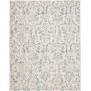 Nourison Jubilant - Jub09 Ivory Blue Area Rug 7 ft. 10 X 9 ft. 10 Rectangle