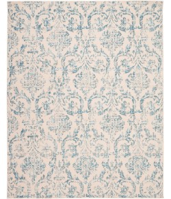 Nourison Jubilant - Jub09 Ivory Blue Area Rug 7 ft. 10 X 9 ft. 10 Rectangle