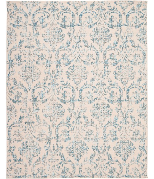 Nourison Jubilant Area Rug JUB09-Ivory/Blue