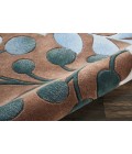 Nourison CONTOUR Area Rug Nourison Contour Round Area Rug CON02-Mocha