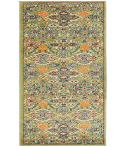 Nourison Home Allur ALR03 Sage Ivory 2 ft. 3 in. X 12 ft. Area Rug