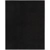 Nourison Essentials - Nre01 Black Area Rug 10 ft. X 14 ft. Rectangle
