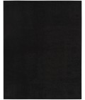 Nourison Essentials Area Rug Nourison Nourison Essentials Black Area Rug NRE01 Black 10' x 14'