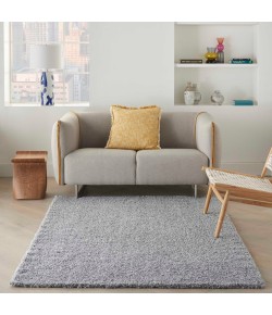 Nourison Shangri-La - Shi01 Light Grey Area Rug 5 ft. X 7 ft. Rectangle