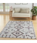 Nicole Curtis Machine Washable Series 1 Area Rug SR108 Ivory/Multi