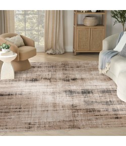Nourison Home Washable Decor Ivory Mocha WSD08 9 ft. X 12 ft. Rectangle Rug