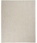 Nourison Courtyard Area Rug COU01-Ivory Silver