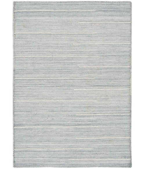 Nourison Interweave Light Blue IWV01 2 ft. X 3 ft. Rect. Rug