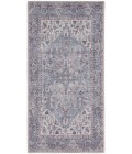 Nicole Curtis Machine Washable Series 1 Area Rug SR104 Black 2' x 4'