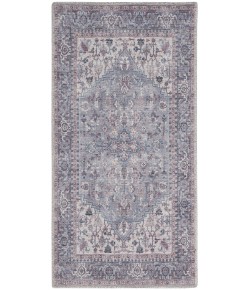 Nicole Curtis Nicolecurtis Series1 - Sr104 Grey Area Rug 2 ft. X 3 ft. 9 in. Rectangle