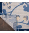Aloha Area Rug Nourison Aloha Area Rug ALH17 Blue/Grey 12' x 15'