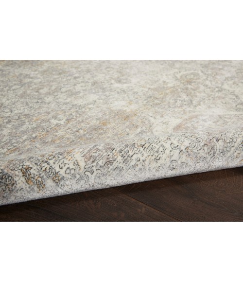 Nourison STARRY NIGHTS Area Rug Nourison Starry Nights Area Rug STN03-Silver/Cream