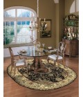 Nourison 2000 Area Rug Nourison 2000 Oval Area Rug 2028-Black