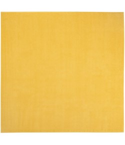 Nourison Essentials - Nre01 Yellow Area Rug 9 ft. X Square