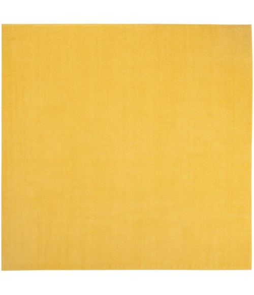 Nourison ESSENTIALS Area Rug Nourison Essentials Yellow Area Rug NRE01-Yellow