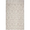 Nourison Jubilant Ivory Beige JUB09 5 ft. 3 in. X 7 ft. 3 in. Rectangle Rug