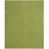 Nourison Essentials - Nre01 Green Area Rug 10 ft. X 14 ft. Rectangle