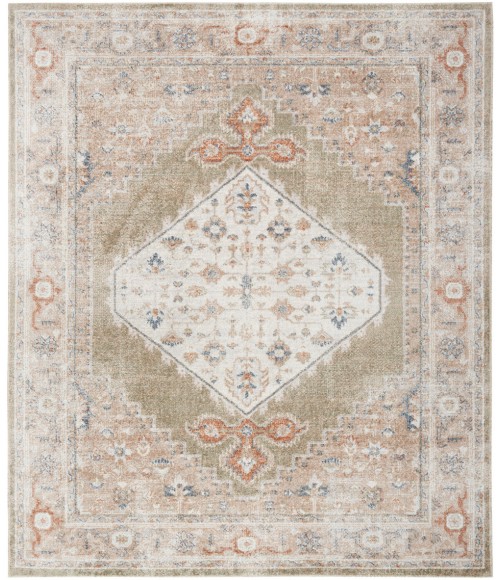 Nourison Astra Machine Washable Area Rug Nourison Astra Machine Washable Area Rug ASW11 Sage Multi