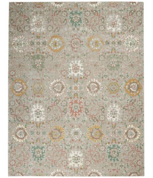 Nourison Twilight Area Rug TWI13 Grey/Multi 8'6" x 11'6"