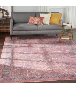Nicole Curtis Nicolecurtis Series1 - Sr102 Brick Area Rug 9 ft. 2 in. X 12 ft. Rectangle