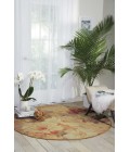 Nourison SOMERSET Area Rug Nourison Somerset Round Area Rug ST83-Multicolor