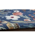Nourison Nourison Washables Navy Multicolor NWB01 4 ft. X 6 ft. Rectangle Rug
