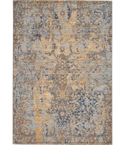 Nourison Majestic - Mst01 Beige Blue Area Rug 5 ft. 6 X 8 ft. Rectangle