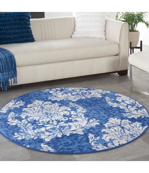Nourison Whimsicle Area Rug WHS11-Navy Ivory