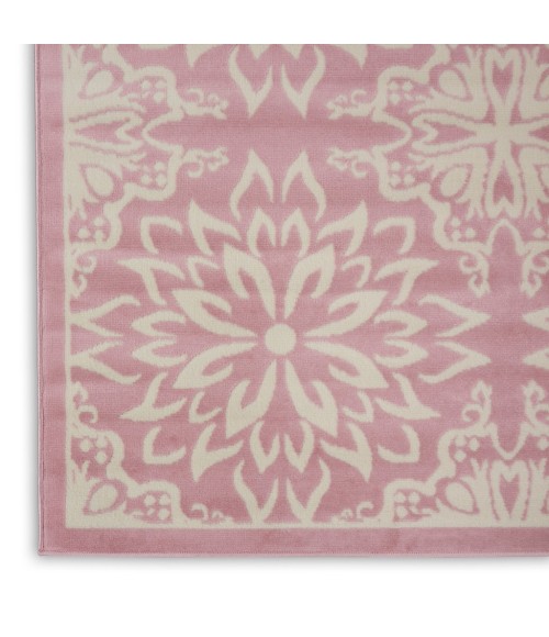Nourison Jubilant Area Rug JUB06-Ivory/Pink