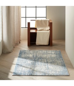 Calvin Klein Ck950 Rush - Ck950 Ivory Blue Area Rug 3 ft. 2 in. X 5 ft. Rectangle