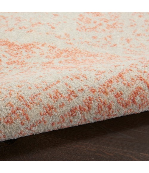 Nourison Tranquil Area Rug TRA11-Ivory/Pink