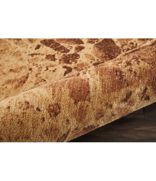 Nourison Somerset Round Area Rug ST745-Latte