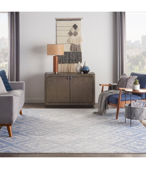 Nourison Whimsicle Area Rug WHS17-Ivory Blue