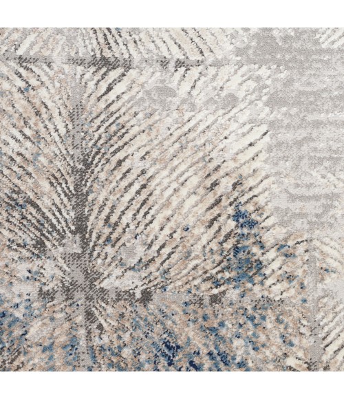 Calvin Klein Infinity Area Rug IFN03 Ivory Grey