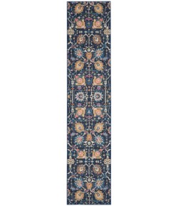 Nourison Passion - Psn01 Navy Area Rug 2 ft. 2 X 10 ft. Rectangle