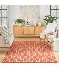 Nourison Reversible Indoor Outdoor Coral RVB01 5 ft. X 7 ft. Rect. Rug