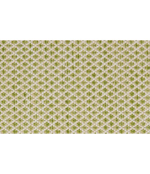 Nourison Courtyard Ivory Green COU01 8 ft. Round Rug