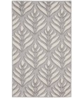 Nourison Aloha Grey ALH35 2 ft. 8 in. X 4 ft. Rectangle Rug