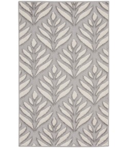 Nourison Aloha Grey ALH35 2 ft. 8 in. X 4 ft. Rectangle Rug