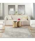 Metallic Area Rug Inspire Me! Home Décor Metallic Area Rug MTL01 Grey Mocha 5'3" x 7'3"
