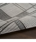 Nourison Home Nordic Black Grey NRC04 2 ft. X 6 ft. Rectangle Rug