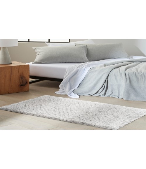 Calvin Klein Surfaces Silver Grey SFC01 2 ft. X 3 ft. Rectangle Rug