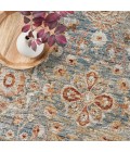 Nourison Sahar Blue Rug SHR03 8 ft. X 10 ft. Rect. - Rugs Town Nourison Sahar Blue SHR03 8 ft. X 10 ft. Rect. Rug