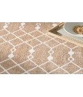 Nourison Astra Machine Washable Taupe ASW10 7 ft. 10 in. X 10 ft. Rectangle Rug