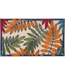 Nourison Aloha - Alh18 Multicolor Area Rug 3 ft. X 5 ft. Rectangle