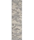 Nourison TEXTURED CONTEMPORARY Area Rug Nourison Textured Contemporary Runner Area Rug TEC01-Ivory/Grey