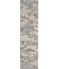 Nourison Textured Contemporary Runner Area Rug TEC01-Ivory/Grey