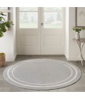 Nourison Nourison Essentials Area Rug NRE02 Grey/Ivory